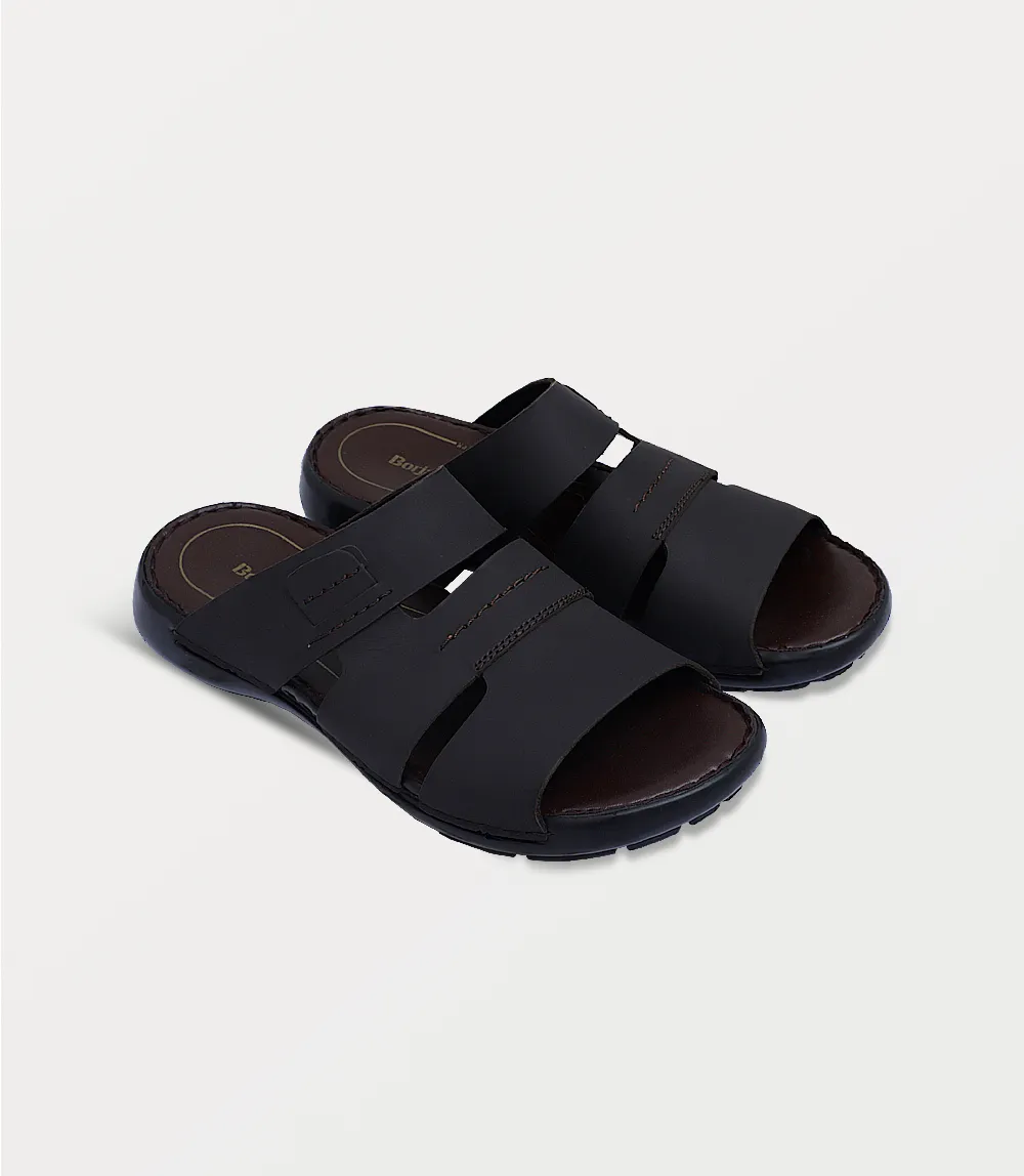 BM6813-ESPRESSO-Men Slipper