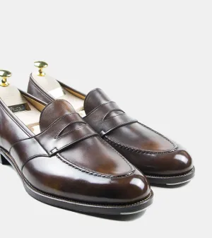 Corno Blu Penny Loafers Brown