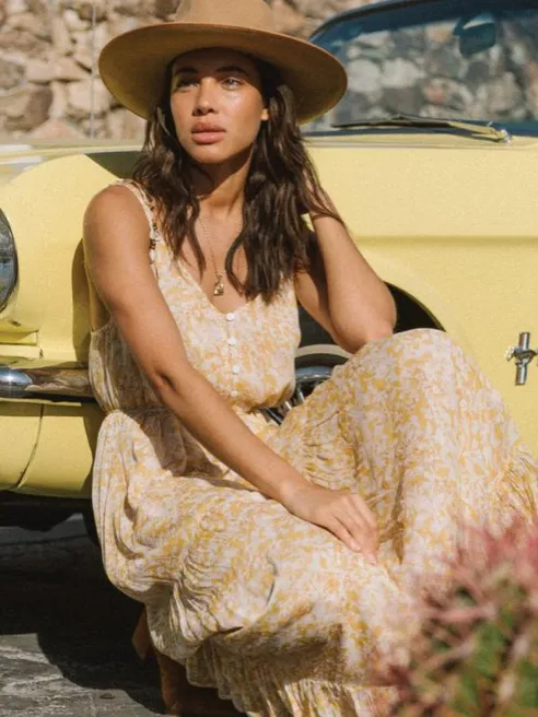 Juliette Strappy Maxi Dress