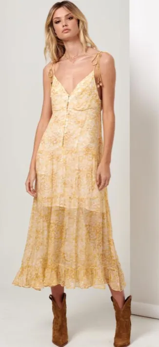 Juliette Strappy Maxi Dress