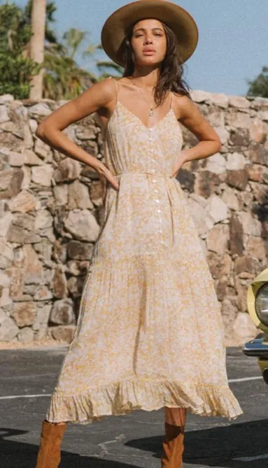 Juliette Strappy Maxi Dress