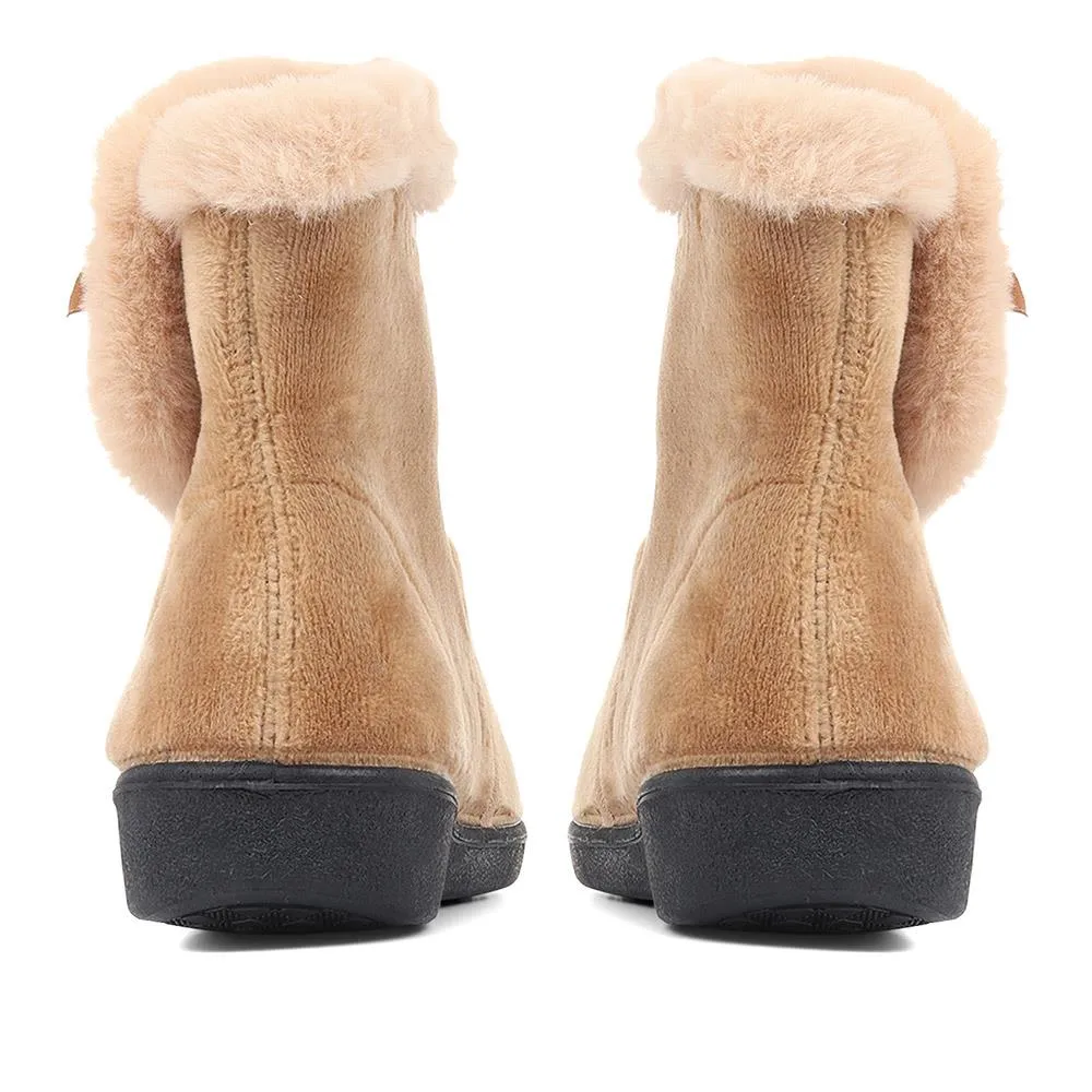 Ladies Slipper Boots - QINGD32001 / 319 133
