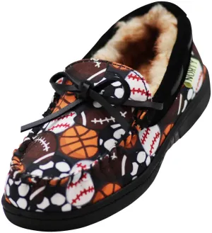 NORTY Big Kids 4-6 Sport Balls Slippers 16912