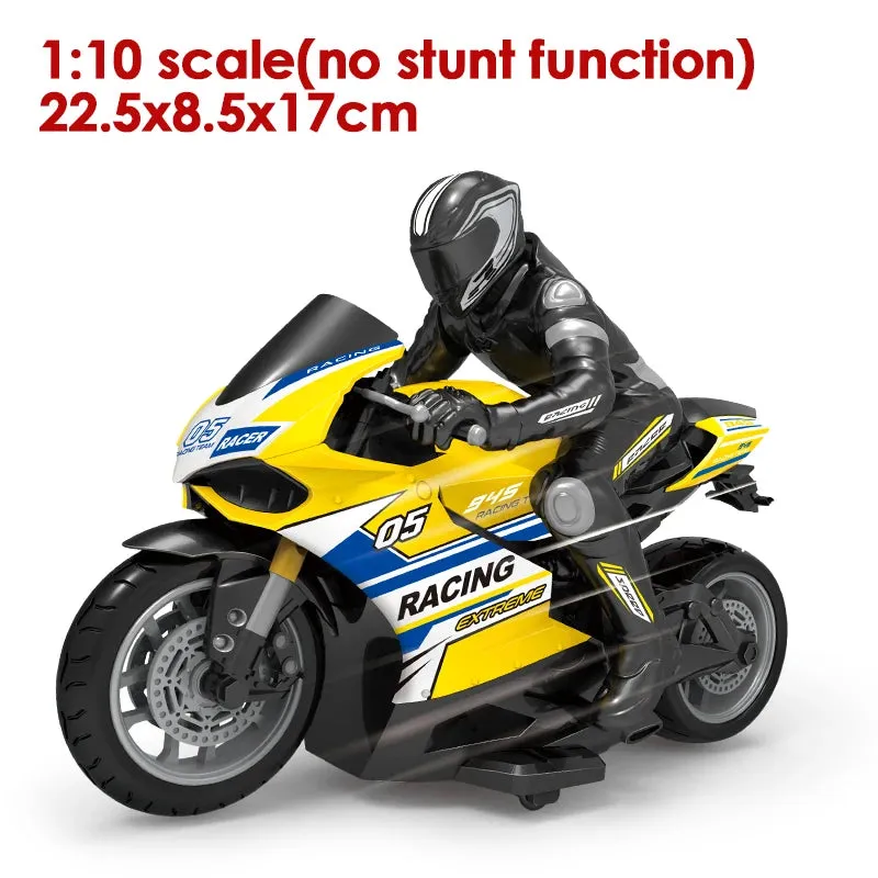 RC Motorcycles Toys for Boys 1/6 Electric Motor RC Cars High Speed 4CH Remote Control Racing Motorcycle Drift Car Model Gift