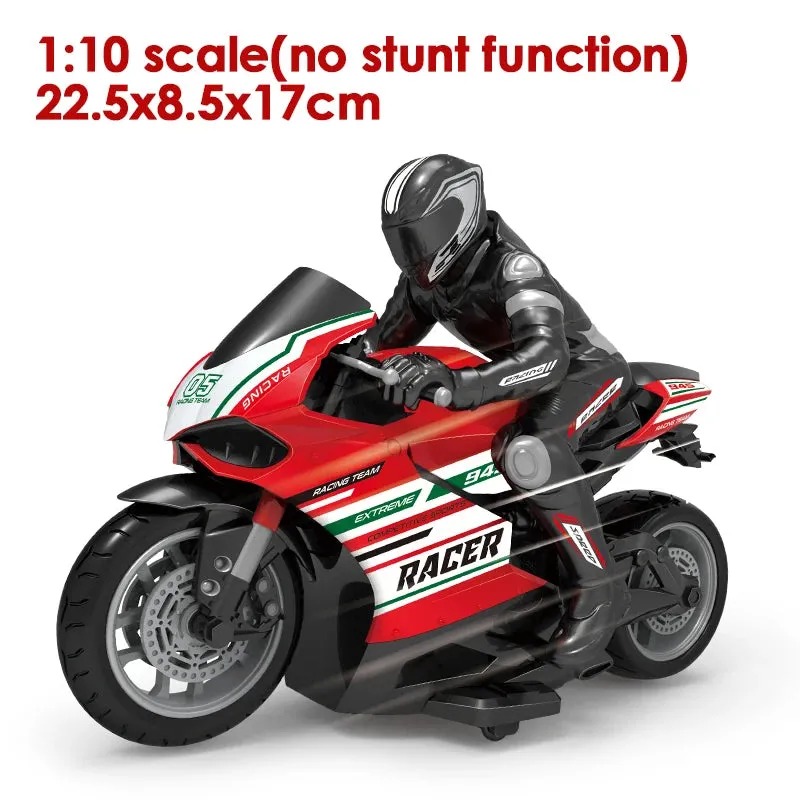 RC Motorcycles Toys for Boys 1/6 Electric Motor RC Cars High Speed 4CH Remote Control Racing Motorcycle Drift Car Model Gift