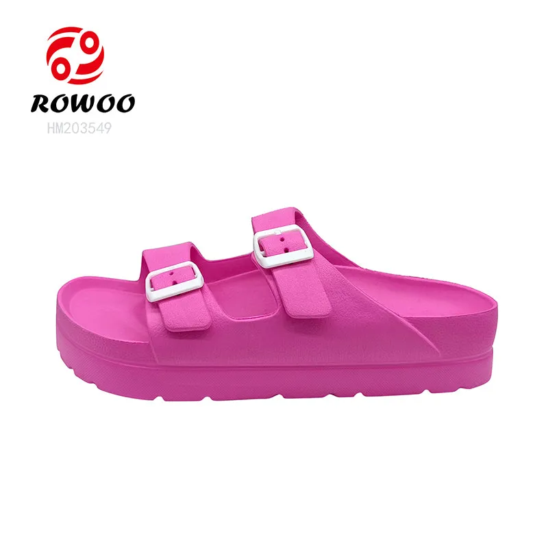 Thick Bottom EVA Sandals Fashion Ladies Lightweight Slide Shoes Wholesale Summer Beach Sandals for Women