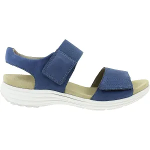 Women's Aravon Beaumont Two Strap Blue Leather
